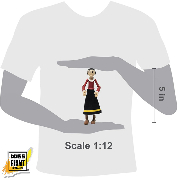 Boss Fight Studio Popeye Classics Olive Oyl Action Figure